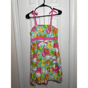 Lilly Pulitzer Girls Paint by Numbers Dress Size 14